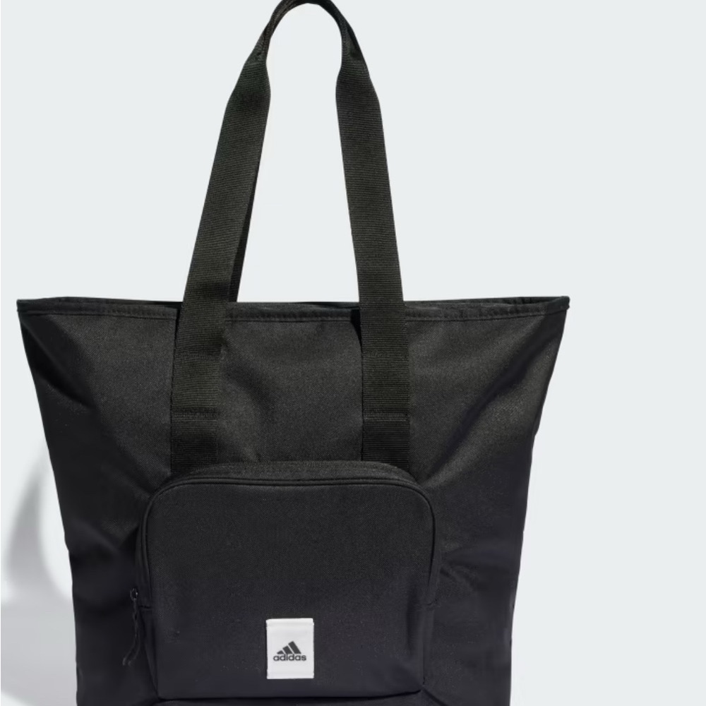 Adidas Originals Classic Black Tote Bag NWT Large Shopper Gym Travel